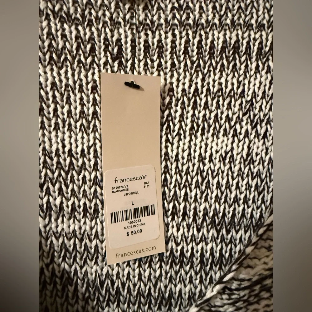 Francesca’s Alisha Pointelle Pullover